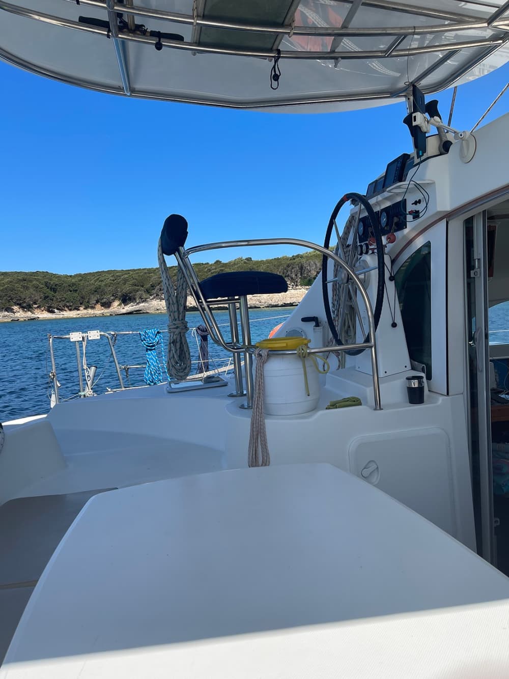 Journée complète de voile en catamaran à Porto-Vecchio
