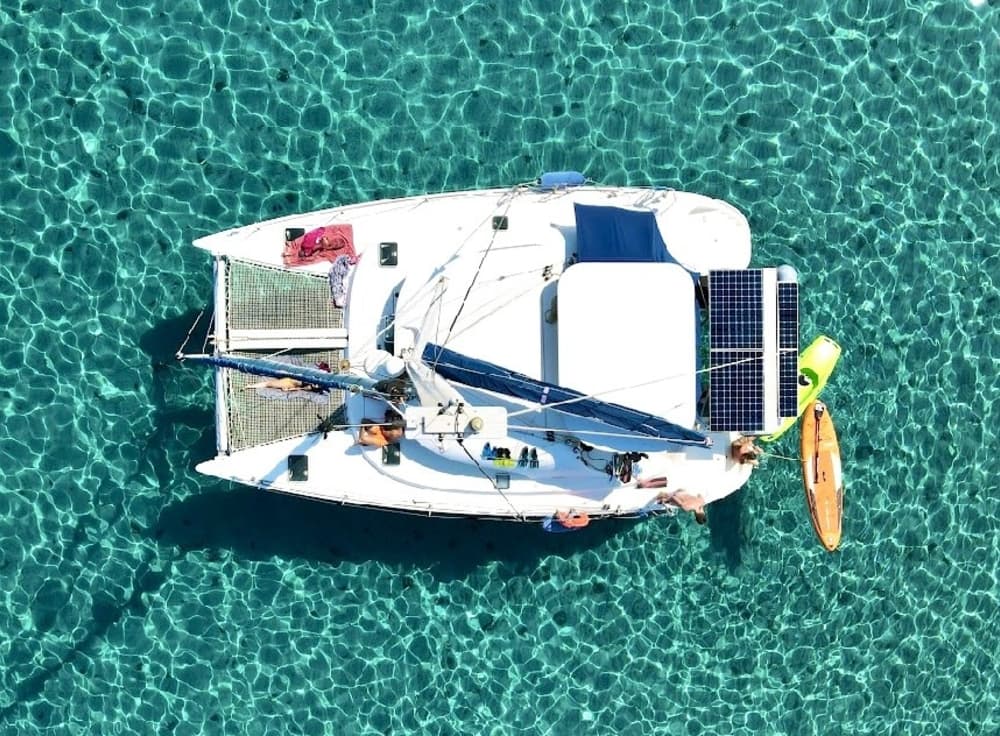 Journée complète de voile en catamaran à Porto-Vecchio