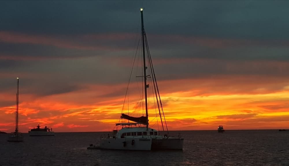 Journée complète de voile en catamaran à Porto-Vecchio