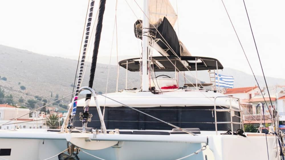 Catamaran Lagoon 500 - Morning or Evening Mykonos Cruise to Delos & Rhenia Island