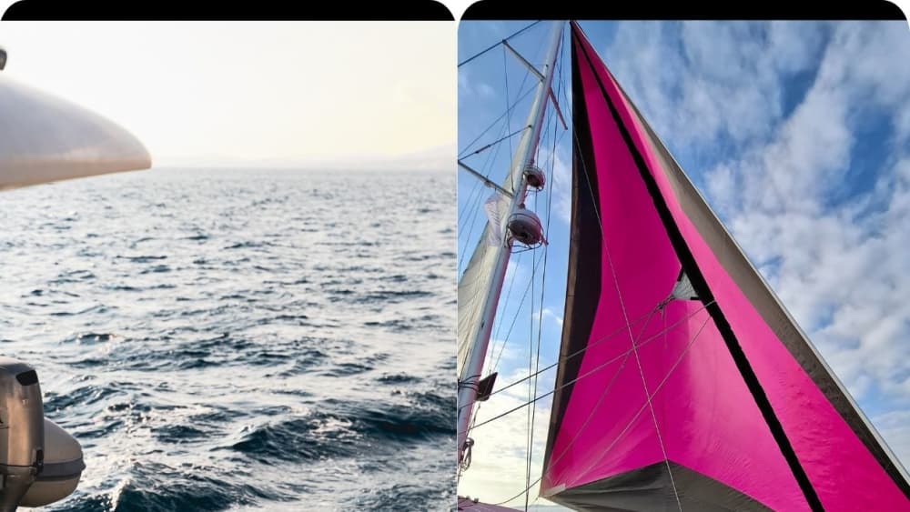 Catamaran Lagoon 500 - Morning or Evening Mykonos Cruise to Delos & Rhenia Island