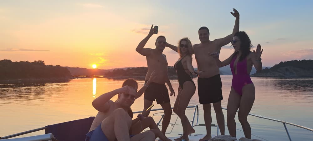 Sunset Cruise: Diaporos & Blue Lagoon Magic
