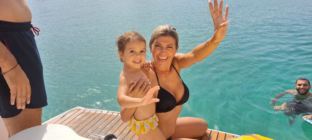 Aventure de 6,5 heures d'île en île à Ammouliani, Diaporos et au Lagon Bleu