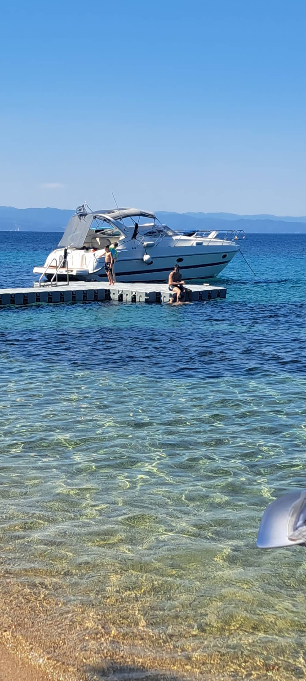 Aventure de 6,5 heures d'île en île à Ammouliani, Diaporos et au Lagon Bleu