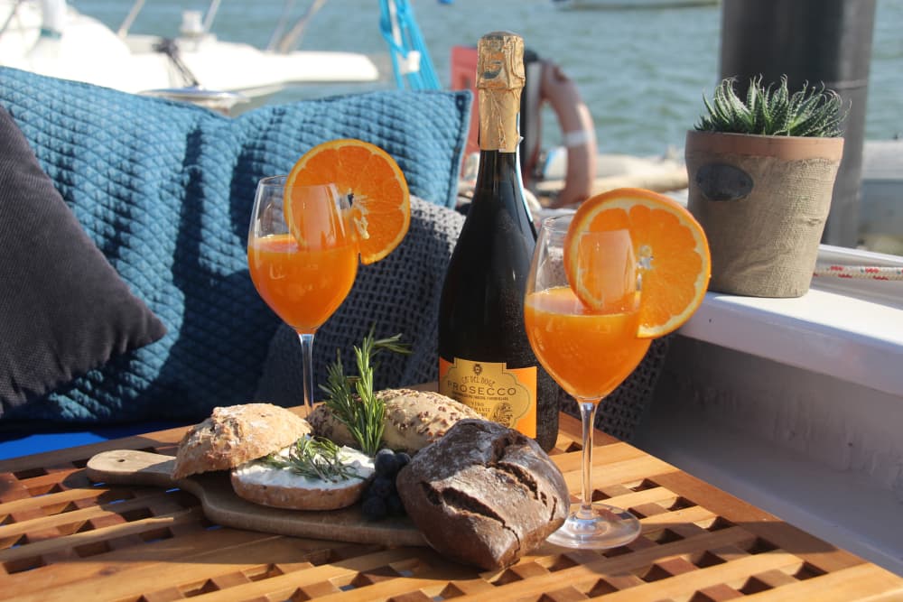 Escursione di mezza giornata su un catamarano da sogno per scoprire Alvor e i suoi dintorni