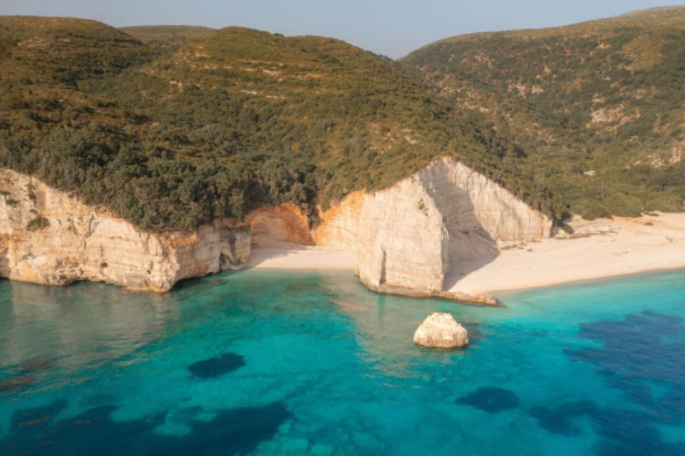 Ionian Elegance: 10-Hour Yacht Cruise to Kefalonia & Ithaca