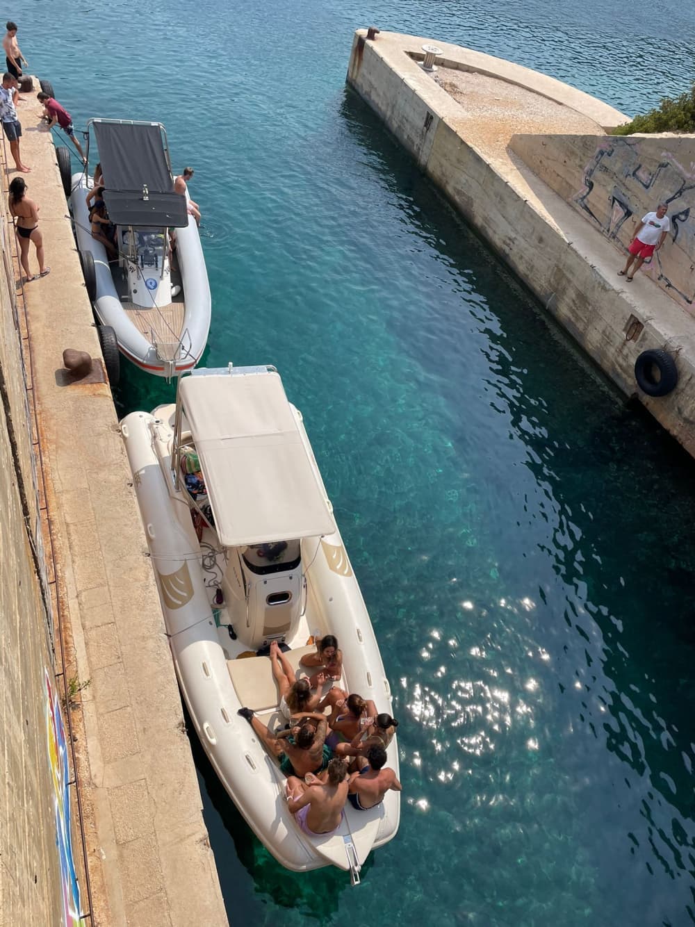 Lado sul da ilha de Hvar e das ilhas Pakleni