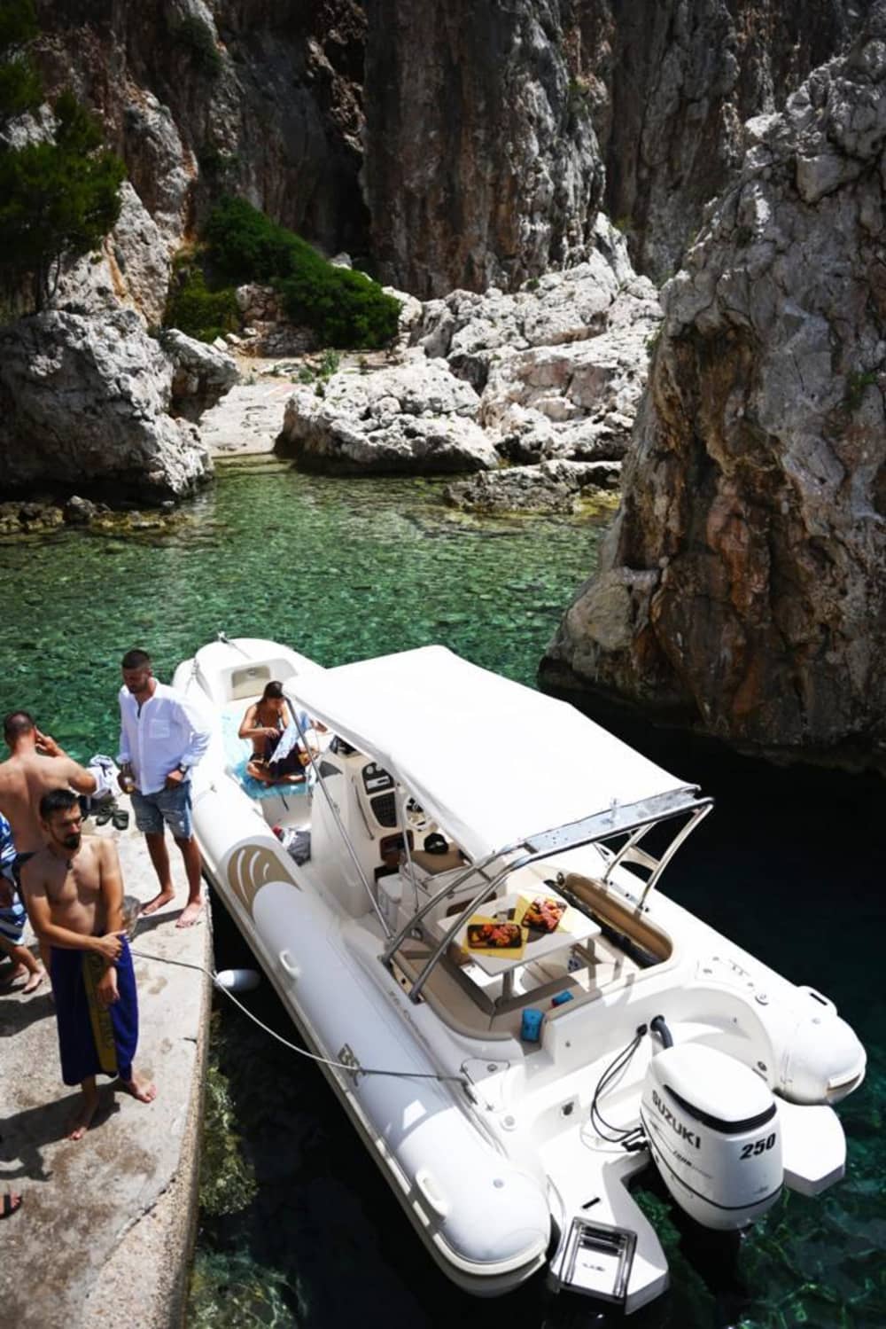 Lado sul da ilha de Hvar e das ilhas Pakleni