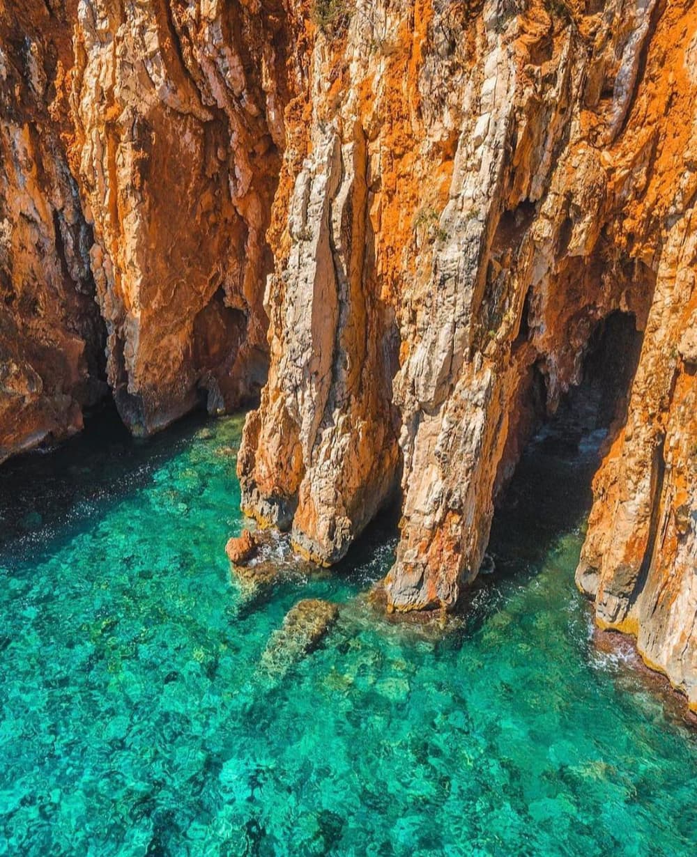 Lado sul da ilha de Hvar e das ilhas Pakleni