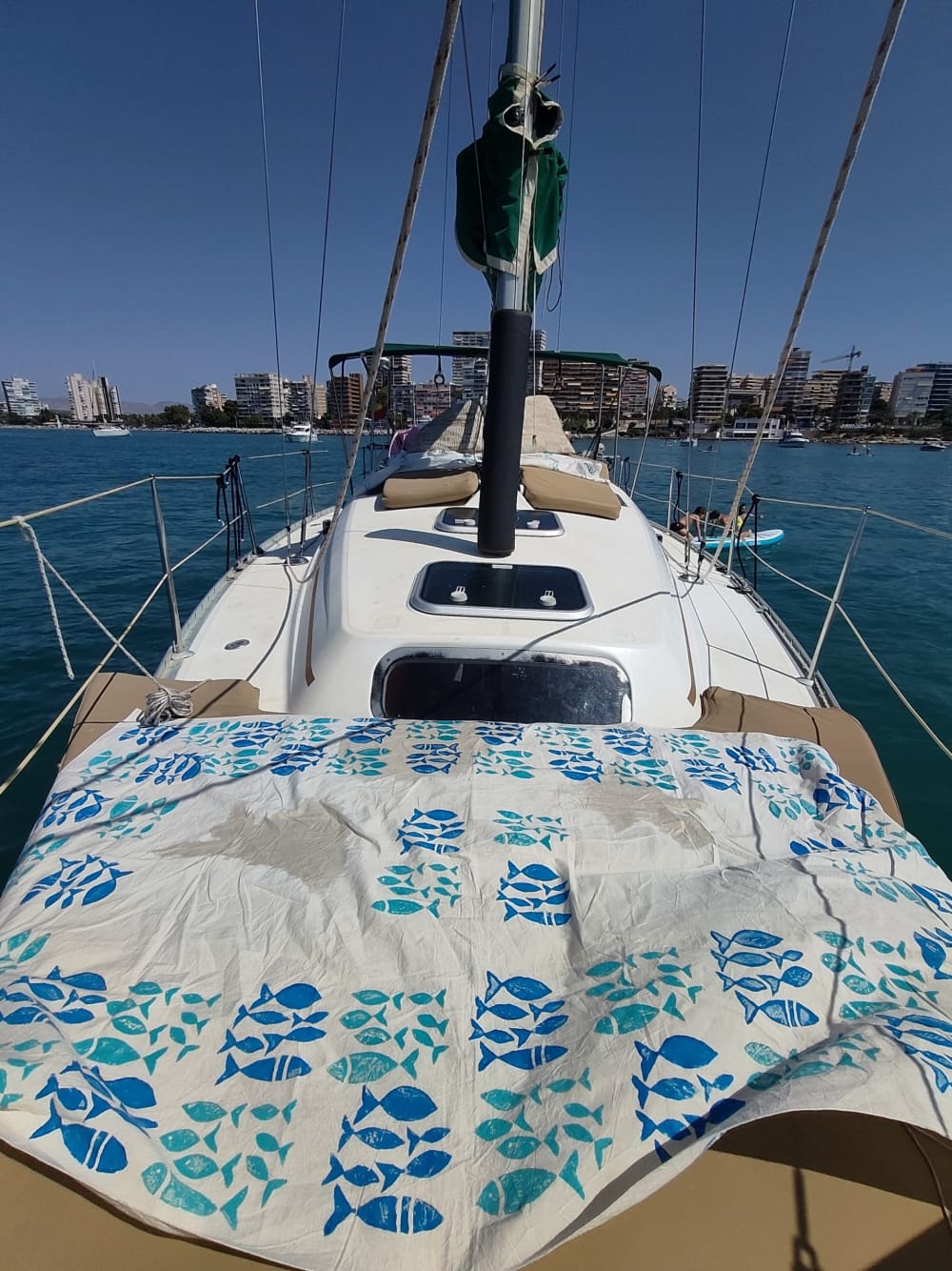 Full-day sailing experience on a sailboat in Alicante