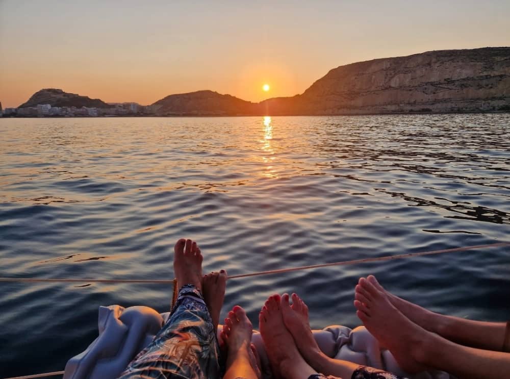 Full-day sailing experience on a sailboat in Alicante