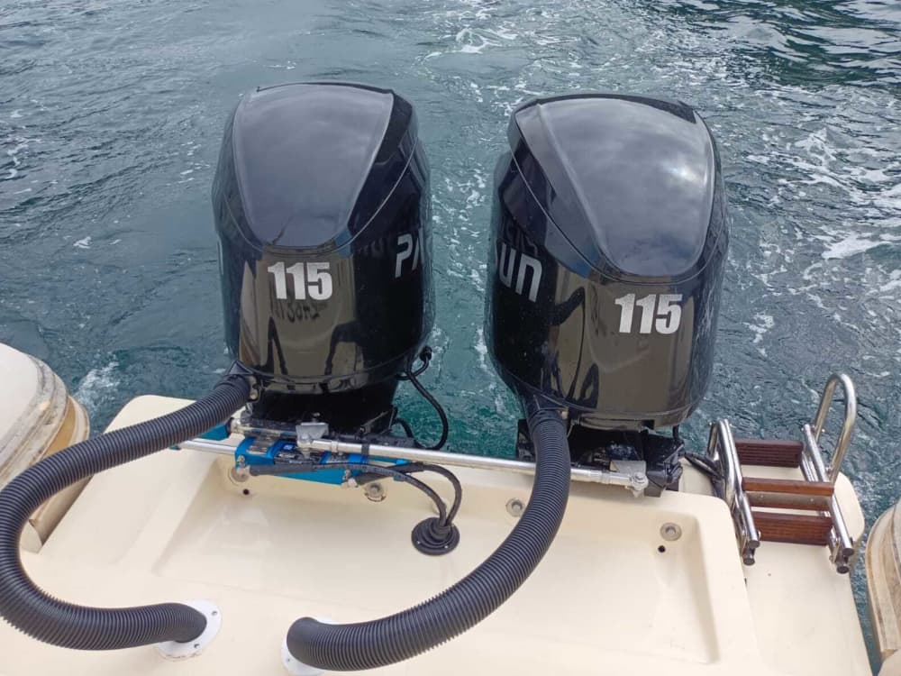 Halvdags båttur i Pasai Donibane med motorbåt