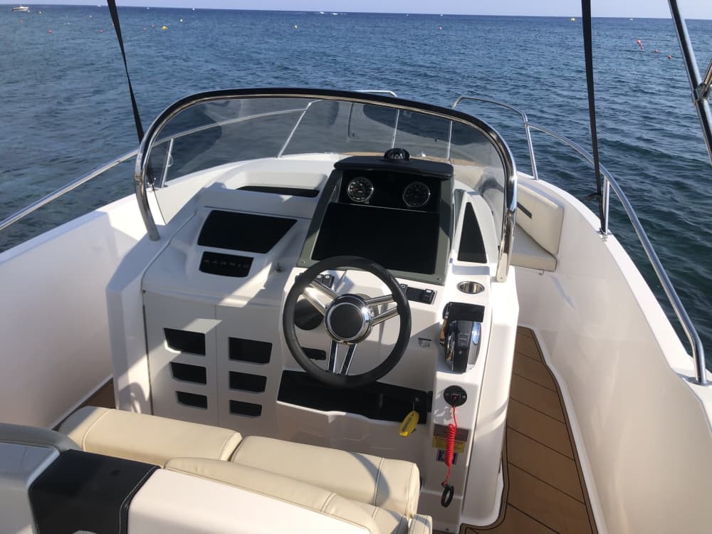 Discover Kiotari's shores: A complete day trip aboard a motorboat