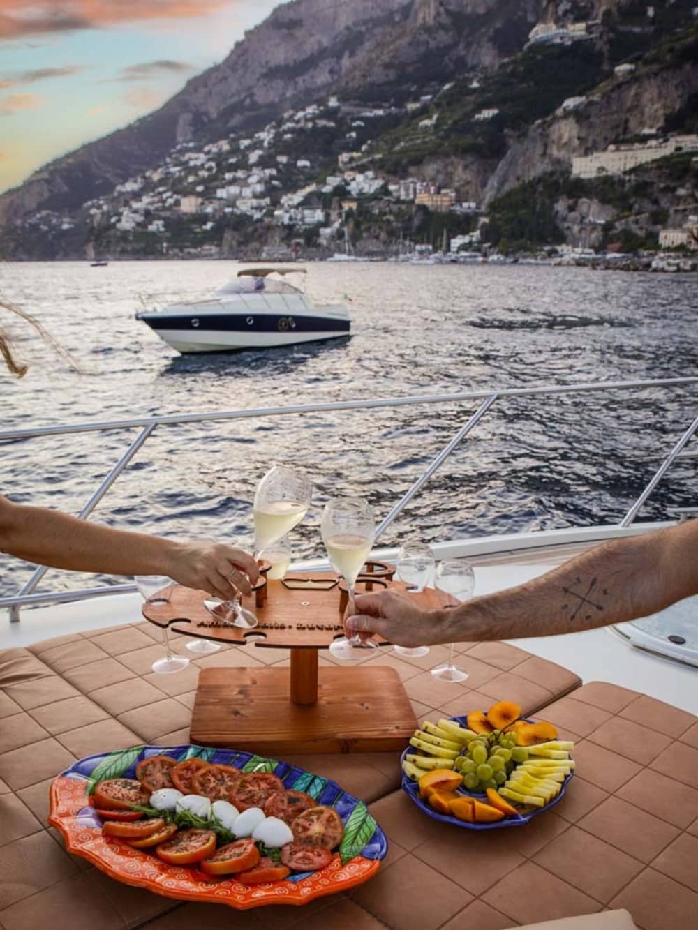 Amalfikusten vid havet: Privat båttur från Positano