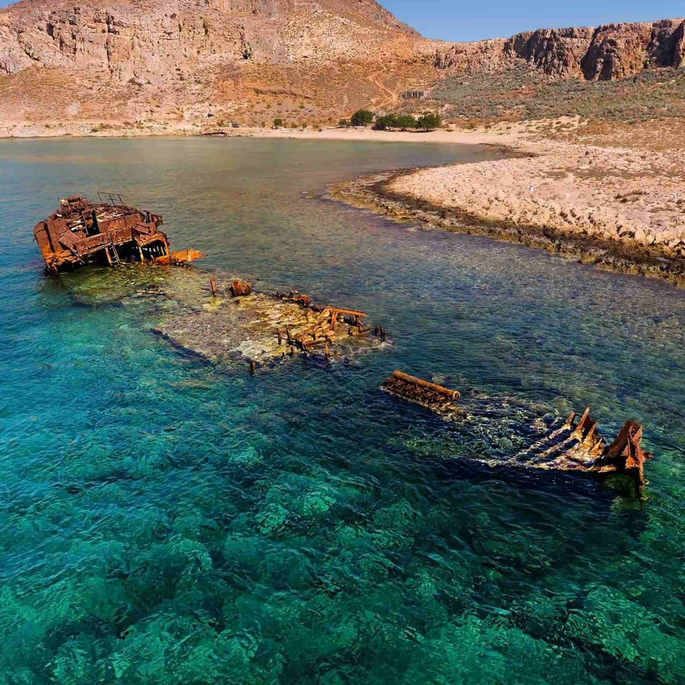 Heldagskryssning till Gramvousaön, Thodorouön