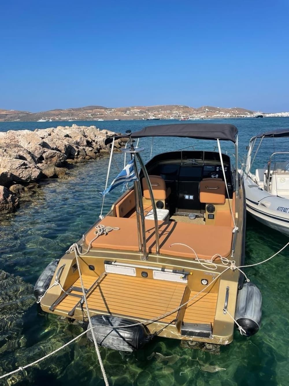 Genießen Sie 8 Stunden auf einem Motorboot in Heraklion