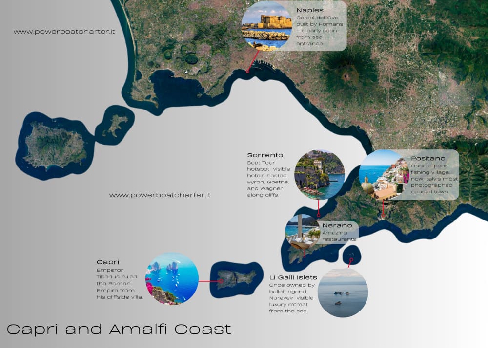 Heldags Glamour & Serenity – En magisk dag med att utforska Capri och Amalfikusten