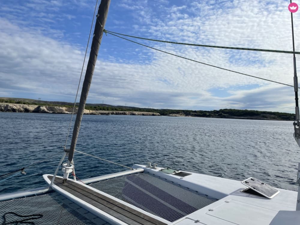 Escapade de luxe en catamaran en Méditerranée
