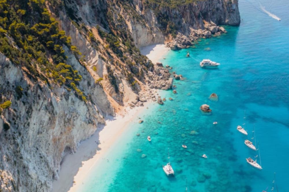 Jonisk elegans: 10-timmars privat kryssning till Kefalonia och Ithaka