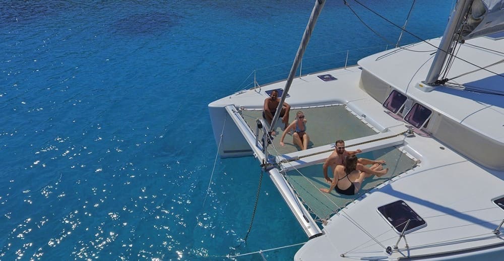 Excursion d'une demi-journée en catamaran à Mykonos