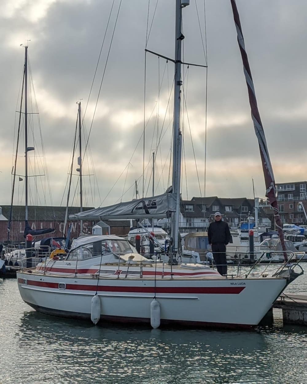 Heldagssegelbåtsuthyrning i Gosport