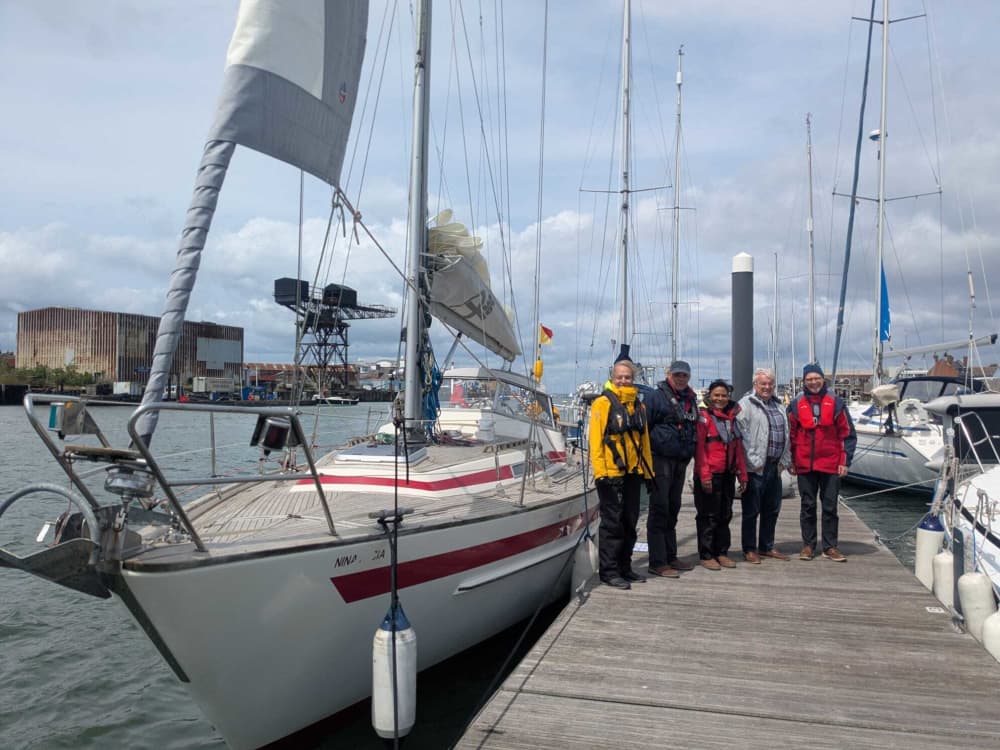 Heldagssegelbåtsuthyrning i Gosport