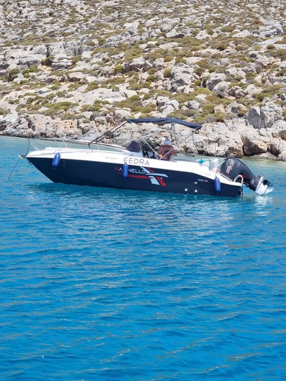 Ligusterbåtstur till ön Dia