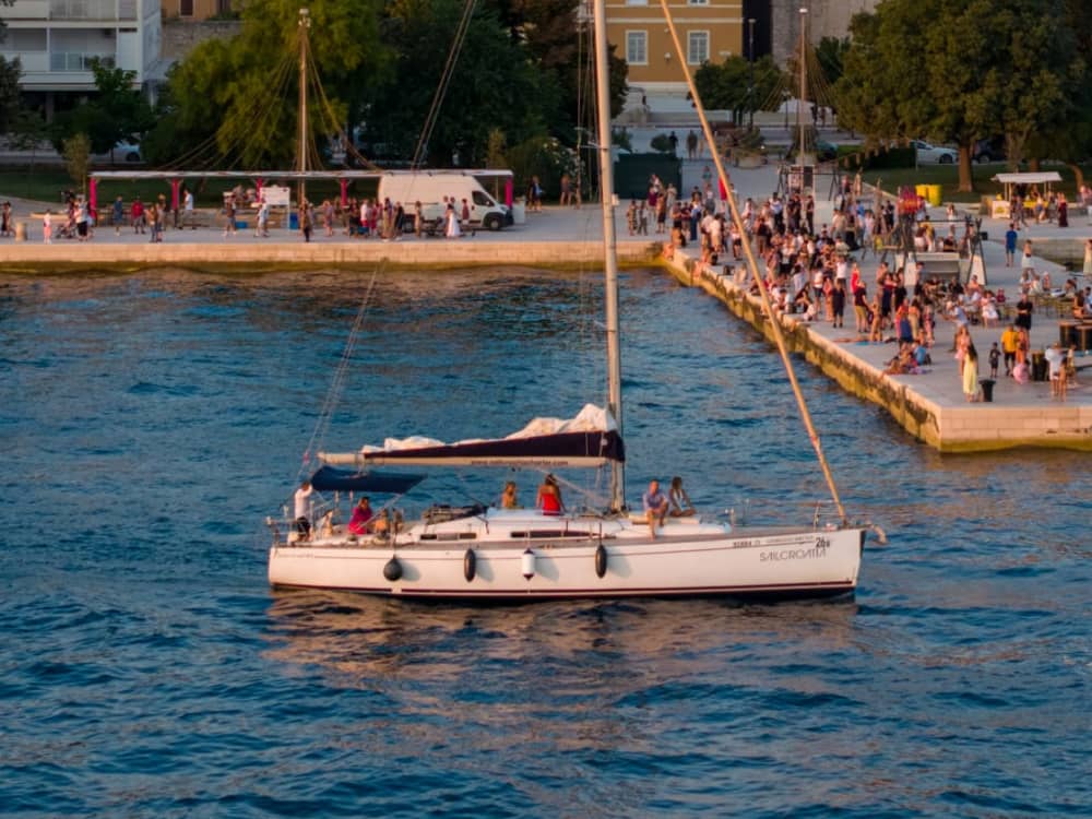 Croisière au coucher du soleil à Zadar avec style