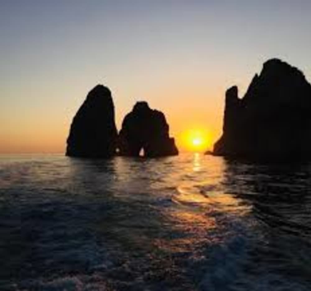 Capri at sunset: pure emotion on the sea