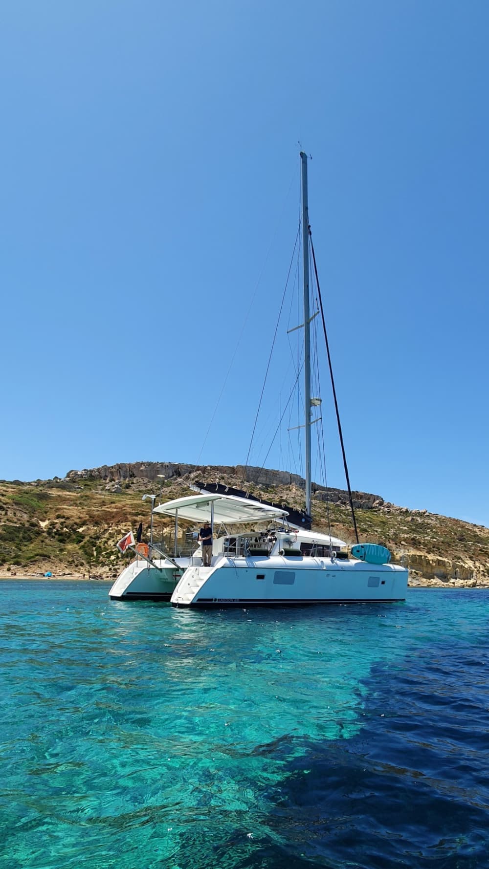 Una giornata magica a La Valletta a bordo di un catamarano.
