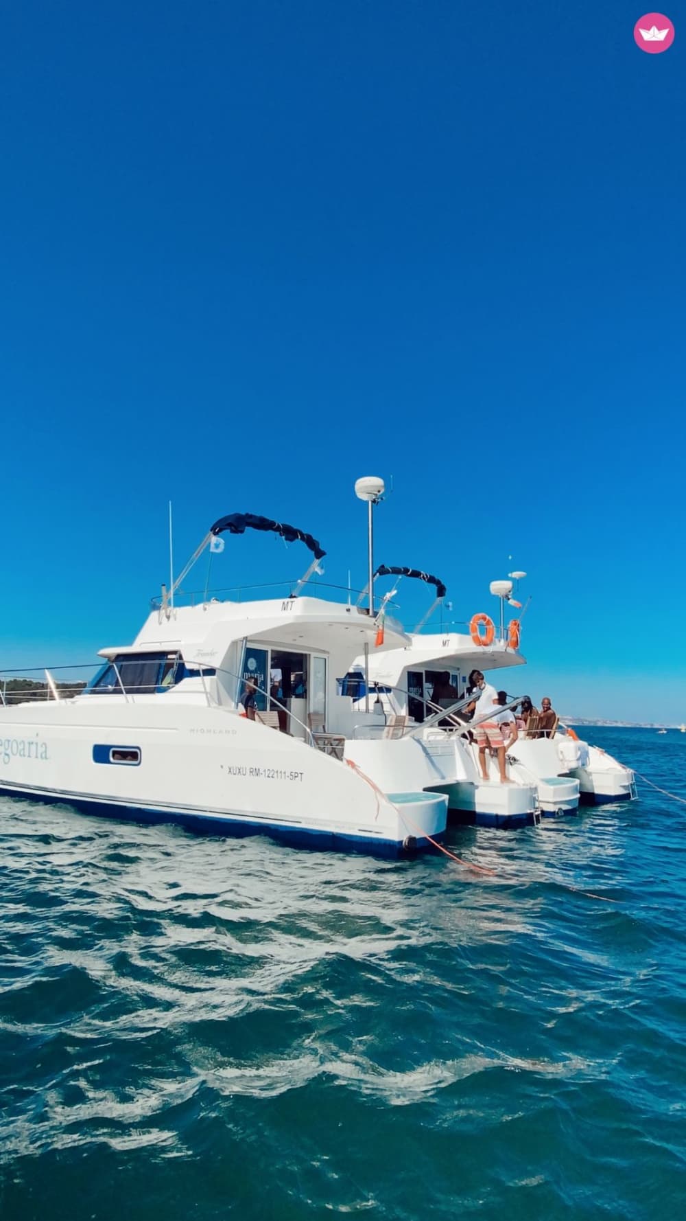 Doublez le plaisir avec un voyage sur DEUX catamarans à Lisbonne