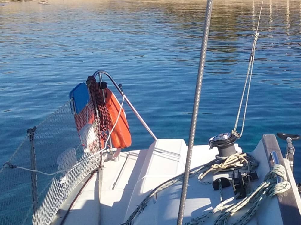 8h of sailing along the coast of Calvi