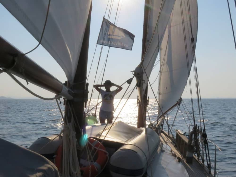 10 horas de navegação ao longo da costa de La Manga