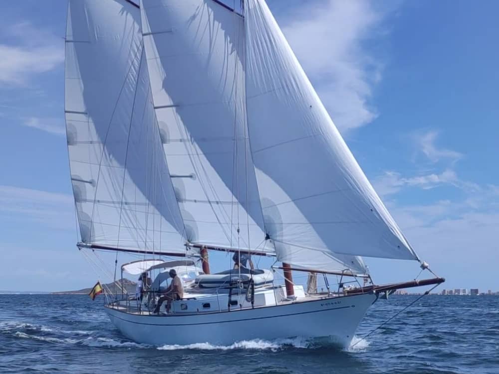 10 horas de navegação ao longo da costa de La Manga