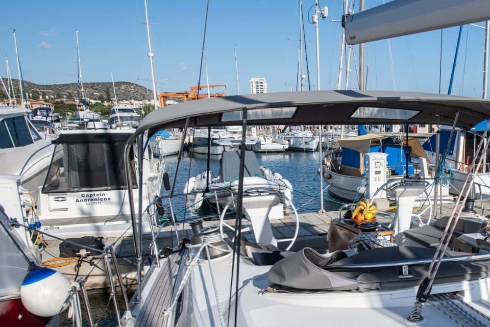 Spend a 2-8h sailing around Limassol on a sailboat