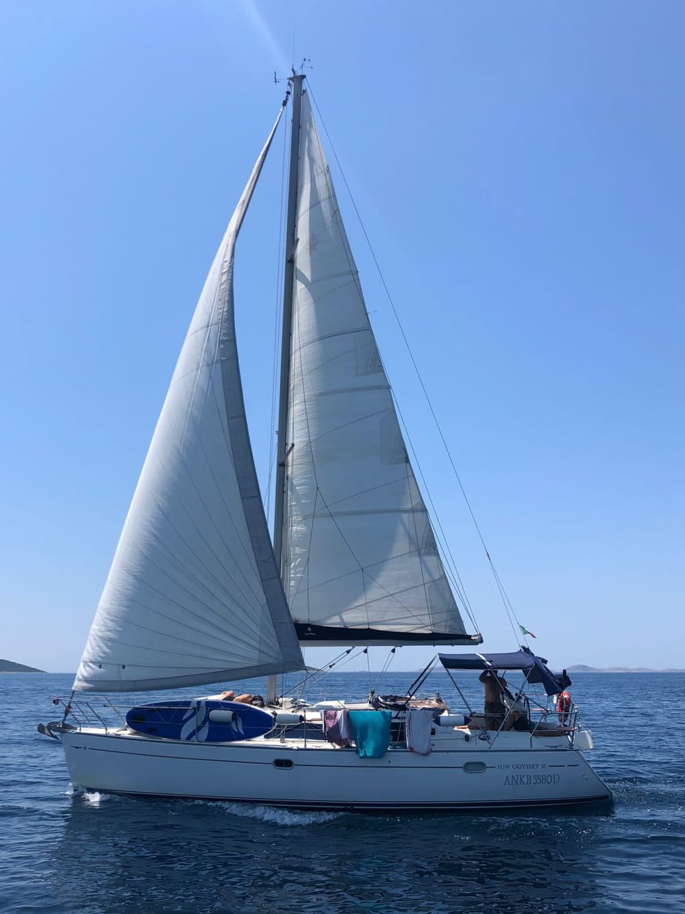 Heldags seglingsupplevelse i Ancona