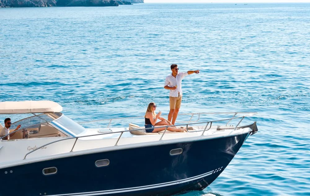 Capri vom Meer aus: Private Kreuzfahrt ab Nerano