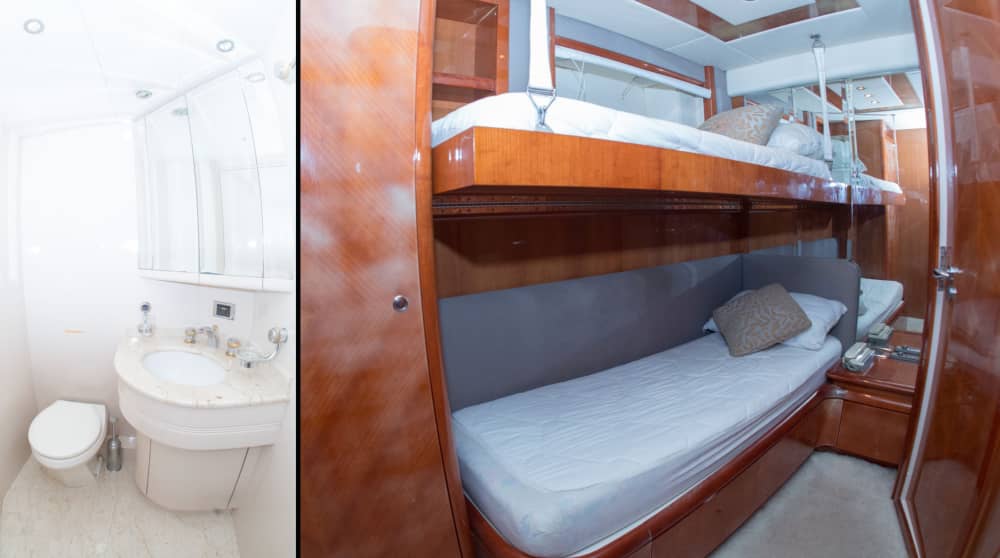 70 Fuß lange Azimut-Luxusyacht – Rosario-Inseln und Cholón-Erlebnis