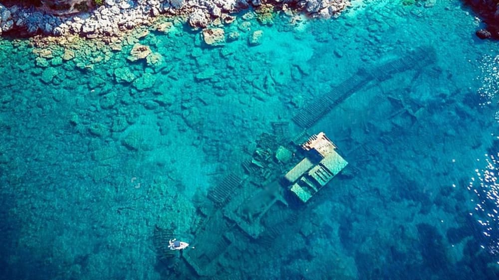 Ville de Korčula, épave de la péninsule de Pelješac et île aux cerfs de Badija