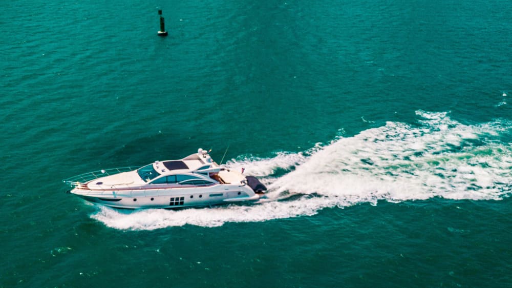 62-Fuß-Azimut-Sonnenuntergangsfahrt in Cartagena – Privates Yacht-Erlebnis