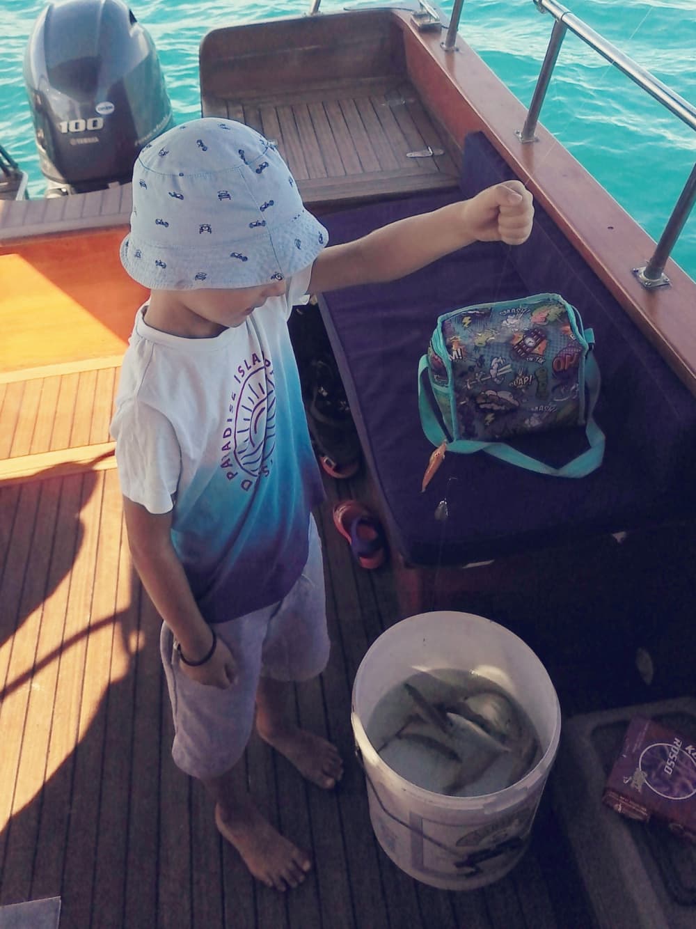 Excursión privada en barco alrededor de Trappeto a motor.