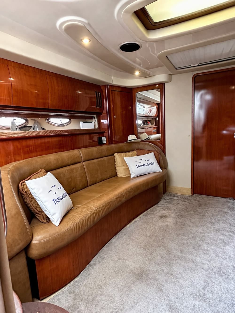 Unrivaled Skiathos Port views: A world-class day on a motor yacht