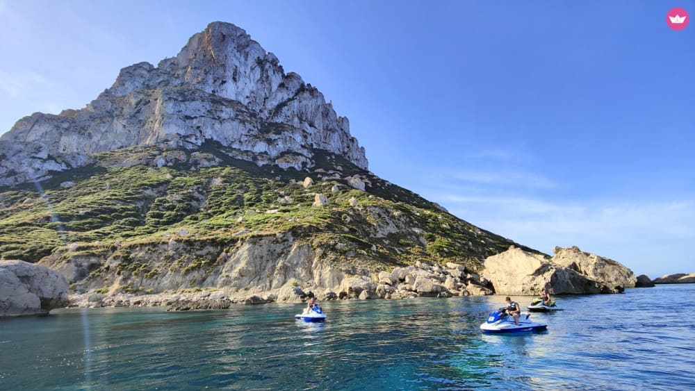 Jetski-tour in Es Vedra