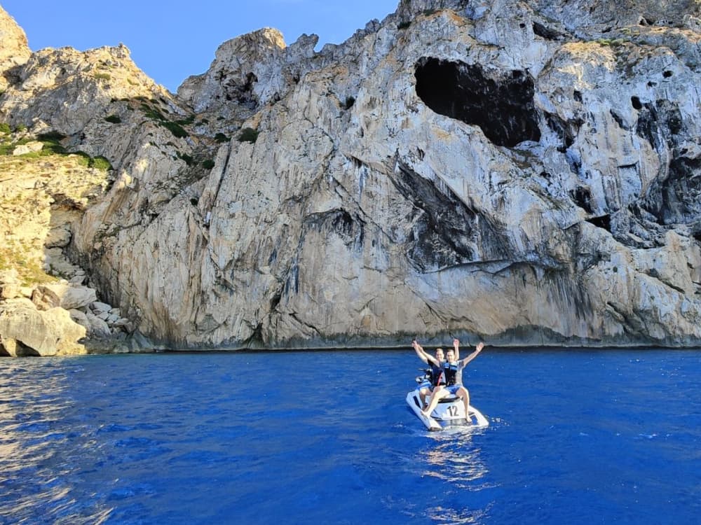 Jetski-tour in Es Vedra