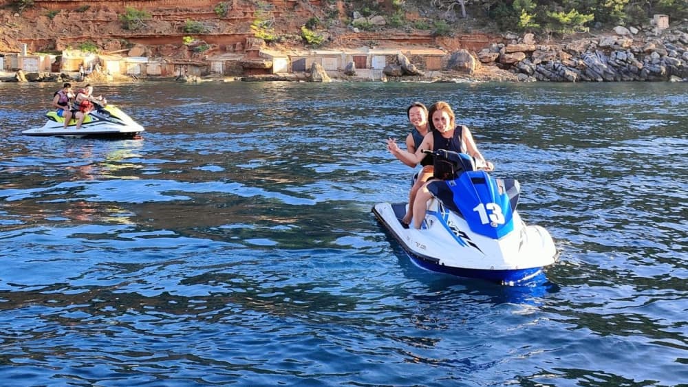 Guided Jet Ski tour to Cala Salada