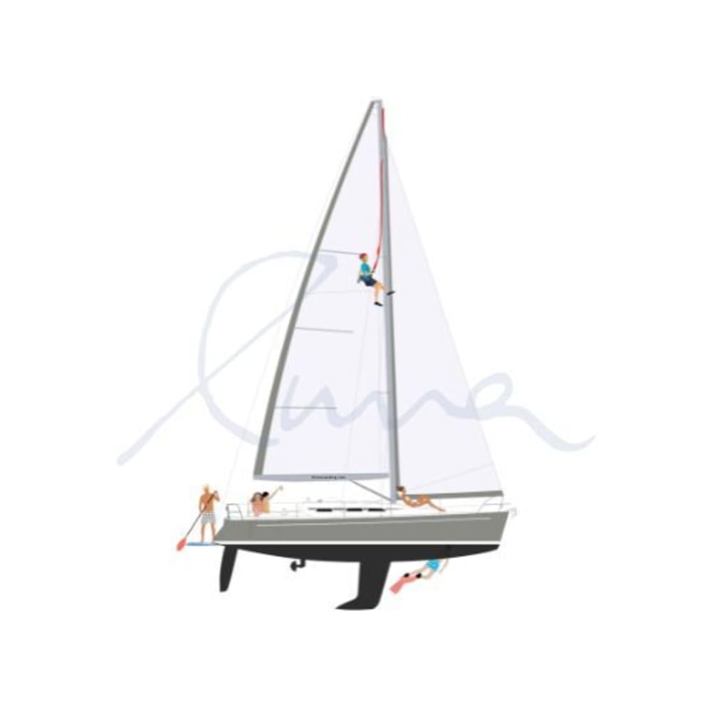 Enjoy a day at sea in Šibenik on a sailboat