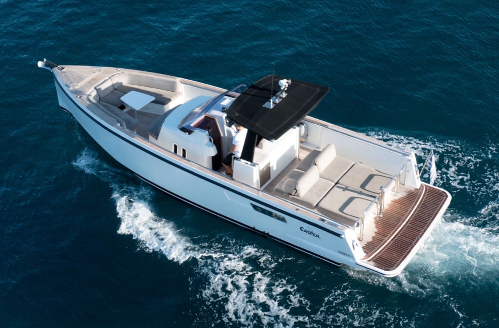 One day around Porto Cheli: Enjoy 8h of discovery on a motorboat