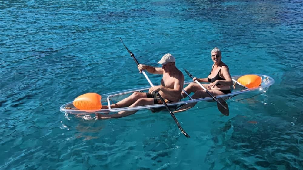 Din privata motorbåt för en dag runt Rethymno