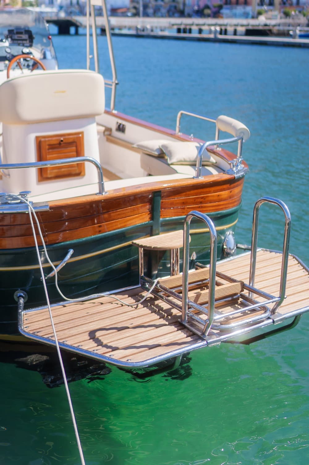 Een dag op Ischia op een motorboot.