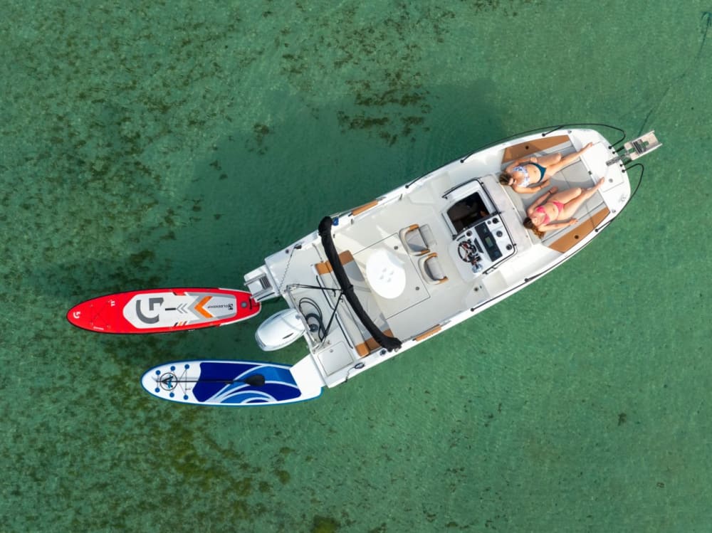 Menorca heldags lyxkryssning med bad och avkoppling